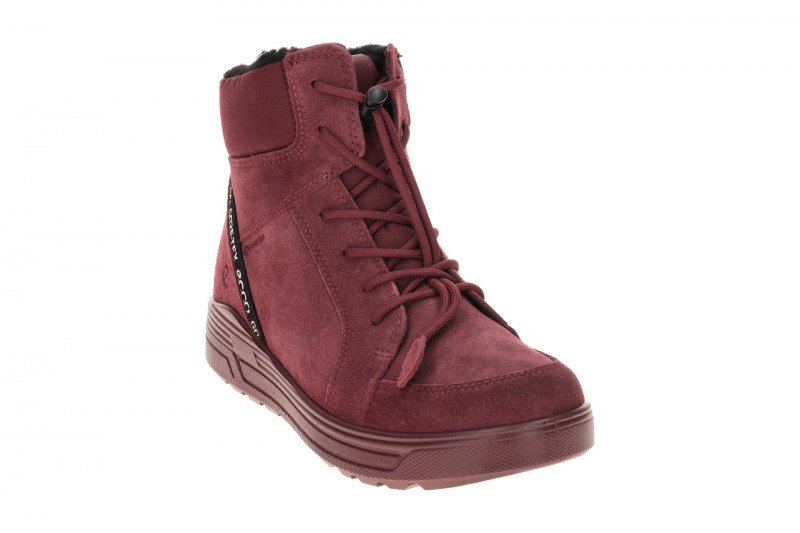 ecco Urban Junior Stiefel dunkelrot Warmfutter GORE-TEX