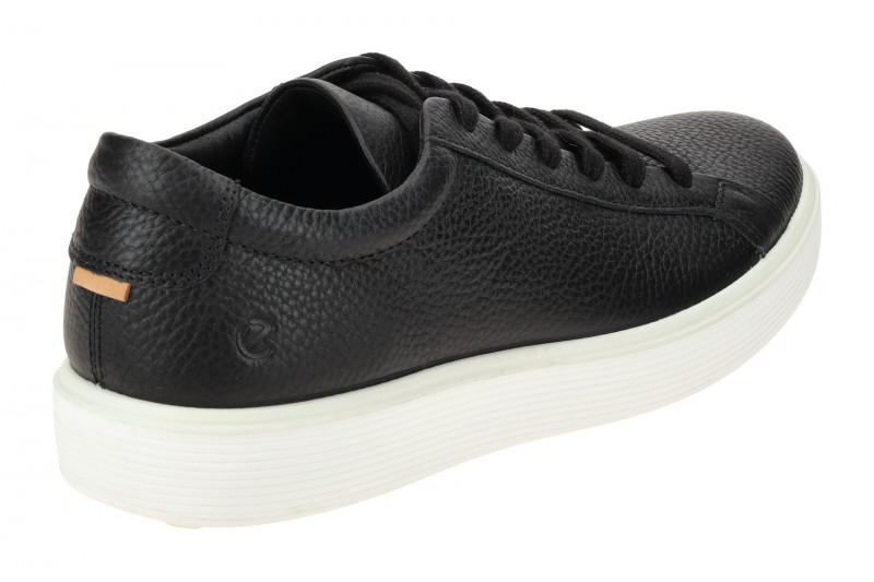 Ecco Soft 60 Schuhe Sneakers schwarz weiß Herren 582404