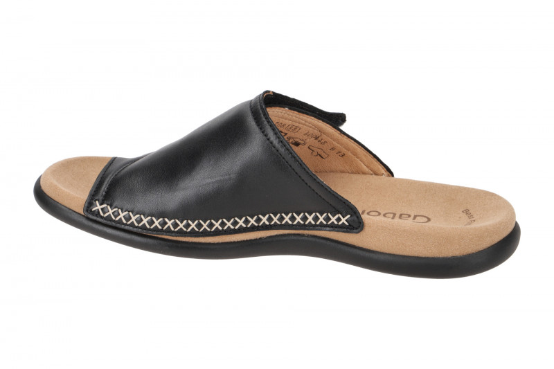 Gabor Zehentrenner Klett Pantolette schwarz 23.708.27