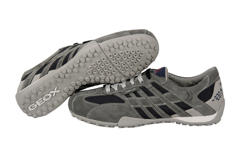 Geox Snake Red Bull Schuhe grau blau U11B9A