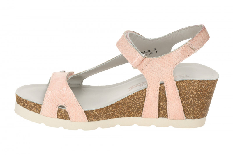 Panama Jack Varel B14 Keil Sandale rosa pink Lack