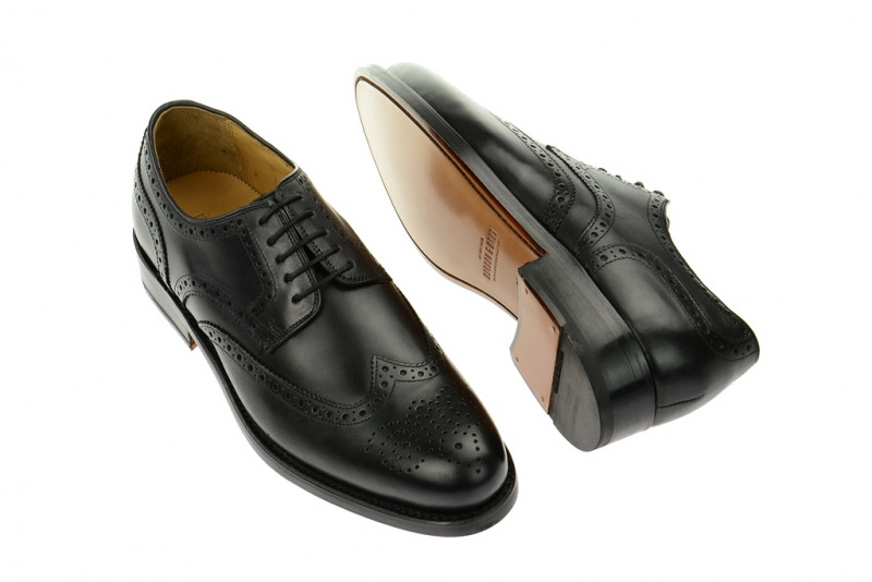 Gordon & Bros Schuhe Levet schwarz rahmengenäht 2318