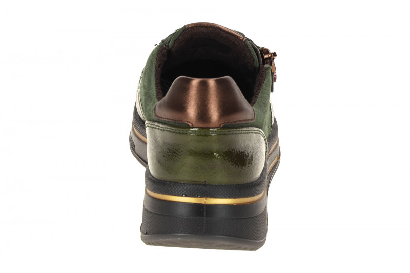 ARA Sapporo 3 Schuhe Sneaker grün metallic Lack 1227540