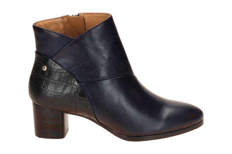 Pikolinos Calafat Stiefelette dunkelblau Kroko W1Z-8575C1