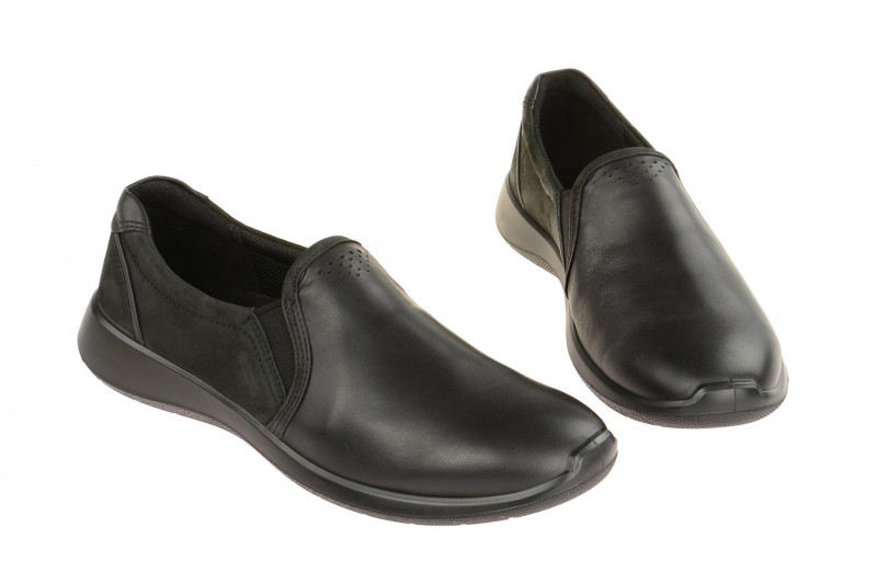 ecco Soft 5 Slipper Schuhe schwarz