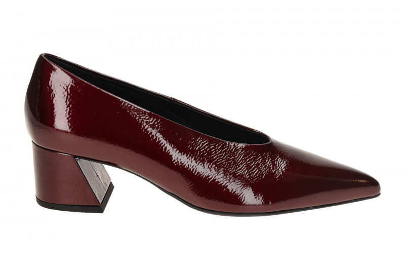 Högl 4531 Pumps rot cabernet Lack metallic