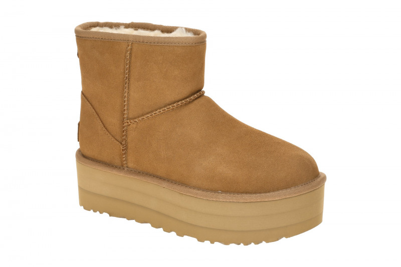 UGG Classic Mini Platform Stiefel braun chestnut