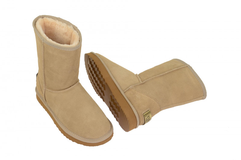 Oog Stiefel beige Teddy Fell Boots B5825