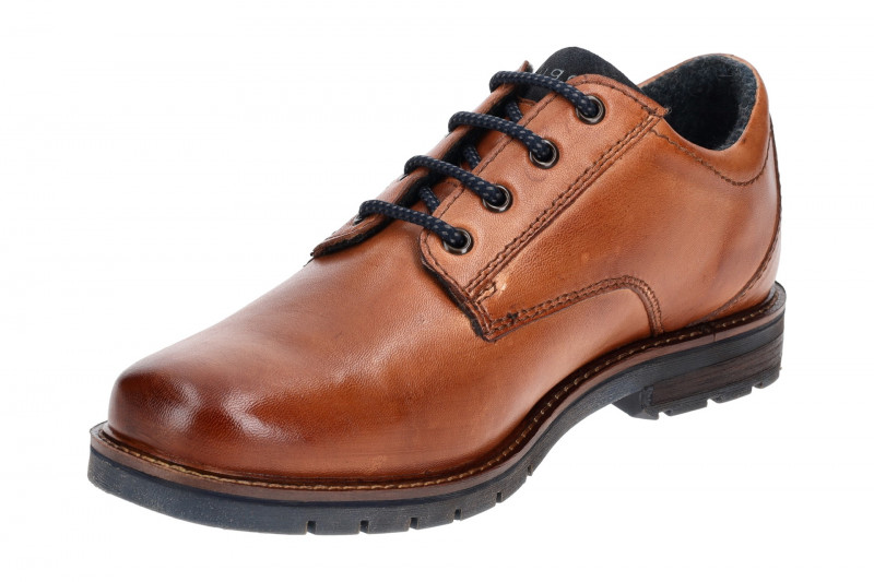 bugatti Vandero Comfort Schuhe braun cognac AGV01