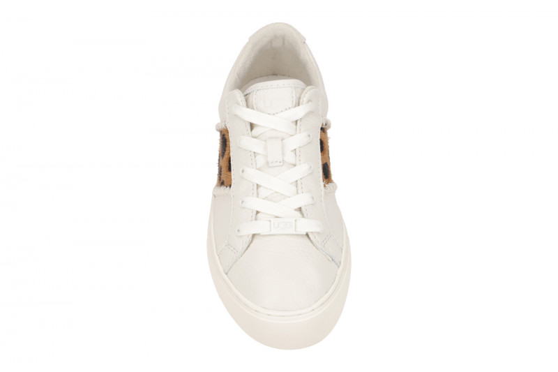 UGG Dinale Cheetah Print Schuhe Sneakers weiß 1131272