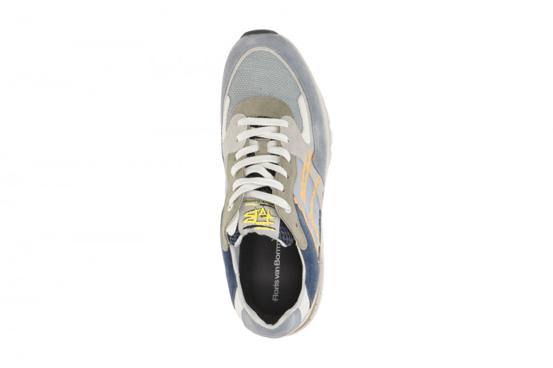 Floris van Bommel De Treener Sneaker Schuhe blau grau 10243