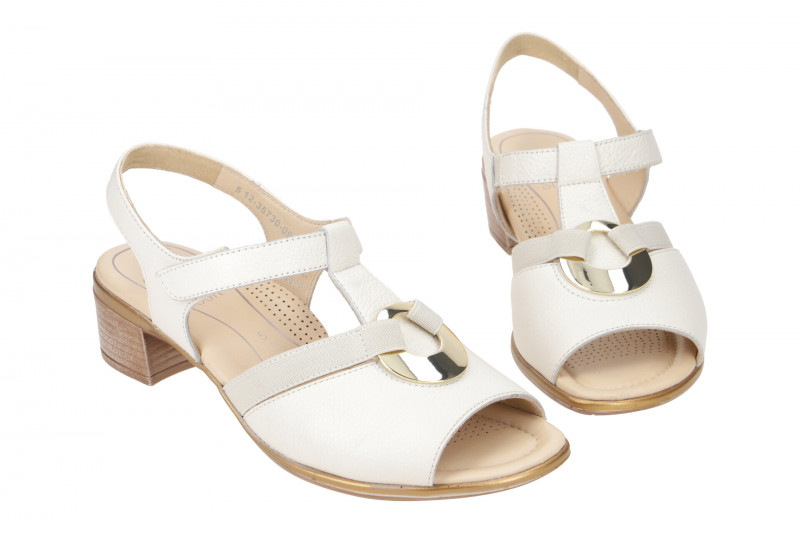 ara Lugano Sandalette cream weiß 12-35730