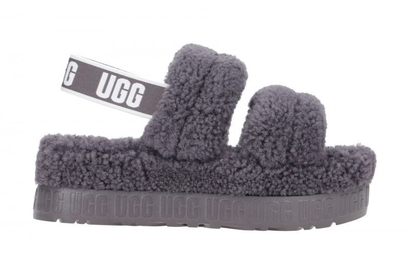 UGG Oh Fluffita Sandalen Hausschuhe grau shade 1120876