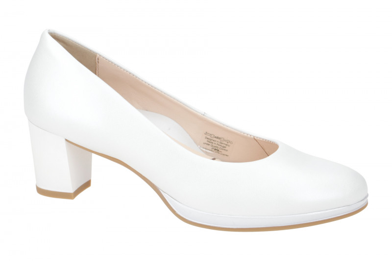 ARA Orly Pumps weiß offwhite Perlglanz 12-13444