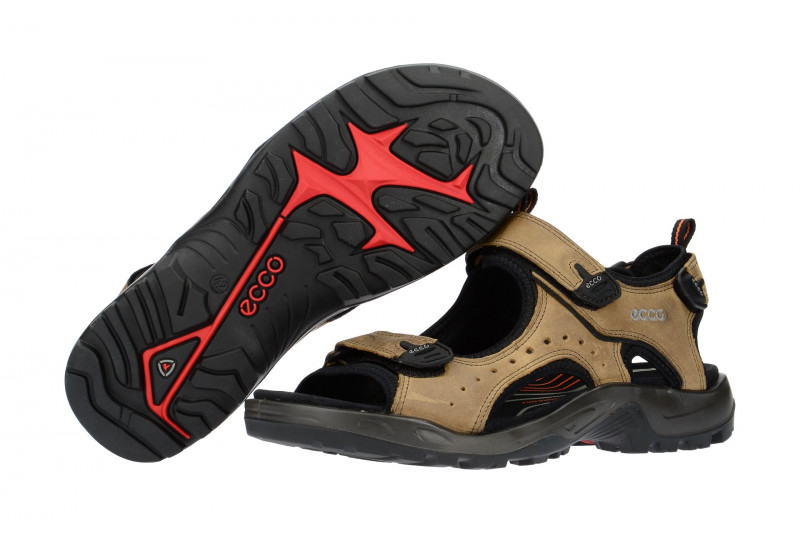 Ecco Offroad Herren Sandale braun Nubuck