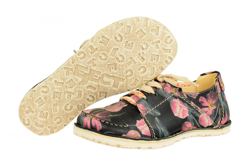 Eject Sony3Deal Schuhe schwarz Blumen 9405/1.012