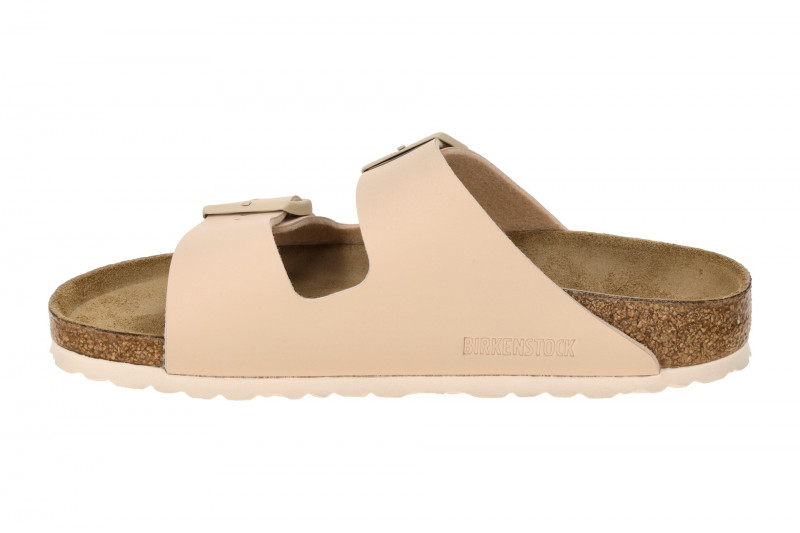 Birkenstock Arizona Pantolette new beige SCHMAL 1027723