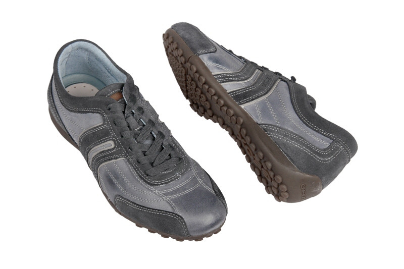 Geox Respira Bis in jeans blau Herren Sneaker