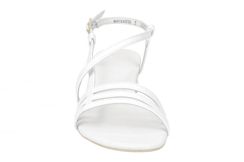 Paul Green Sandalette weiß Lack 7621