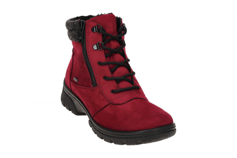 ARA Saas Winter Stiefelette Boots rot GORE-TEX 12-49309