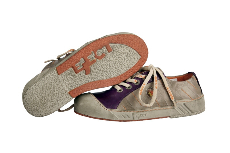 Eject Puzzle Schuhe in lila grau - E-12359-V2