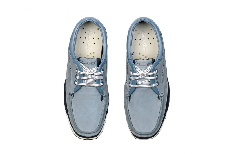 Clarks Orson Lace Schuhe blau denim 20353240
