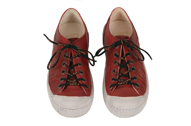 Eject Dass Sneaker in rot - E-11593/1