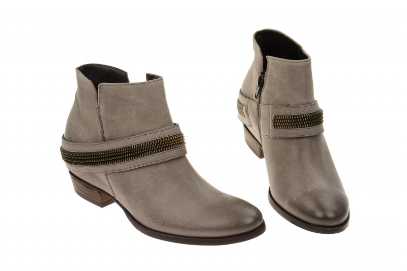 Paul Green 8657 Stiefelette trüffel grau