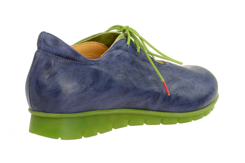 Think Menscha Schuhe blau grün