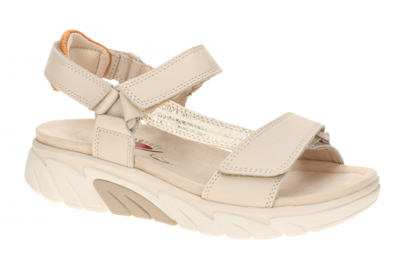 Gabor RollingSoft Sandale beige Snake 86.833.54