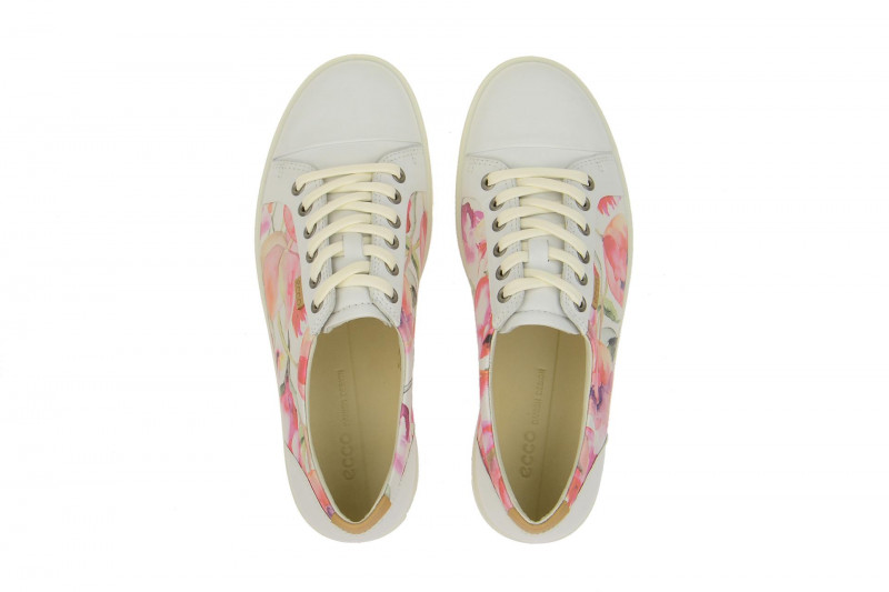 Ecco Soft 7 Schuhe weiß Floral Print 43000359768