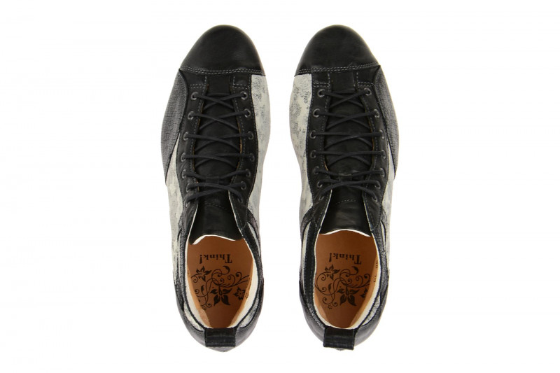 Think Guad Stiefelette schwarz weiß 6-86288-09