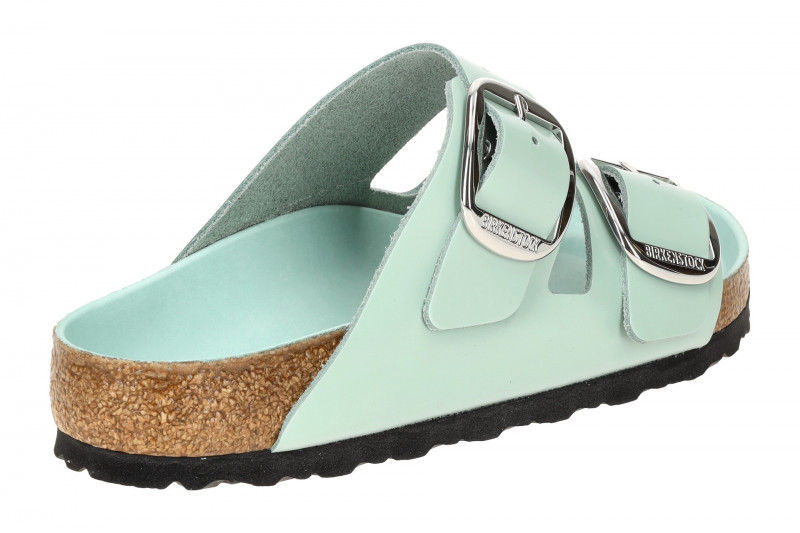 Birkenstock Arizona Big Buckle Pantolette surf grün Normal-Weit 1026489
