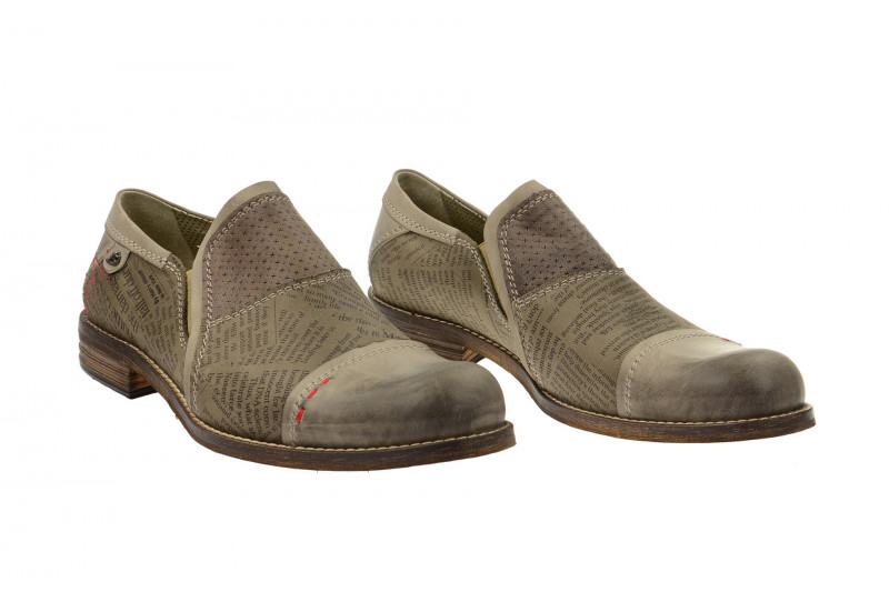 Bello Slipper grau Print HE117