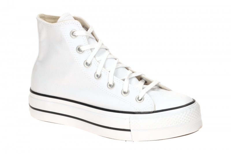 Converse Schuhe Chuck Taylor All Star Plateau weiß Lift Hi