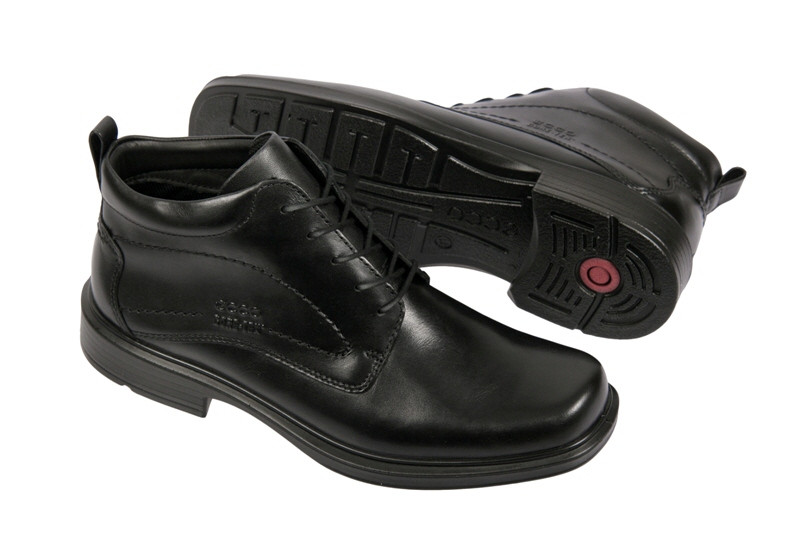 Ecco Berlin Stiefelette in schwarz Businessschuhe Gore-Tex