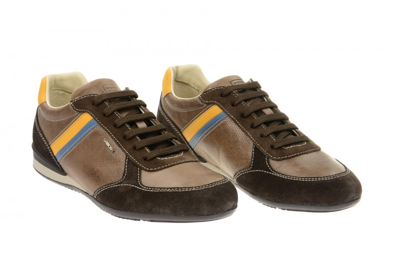 Geox Xenon Schuhe braun Sneakers U44Z6B