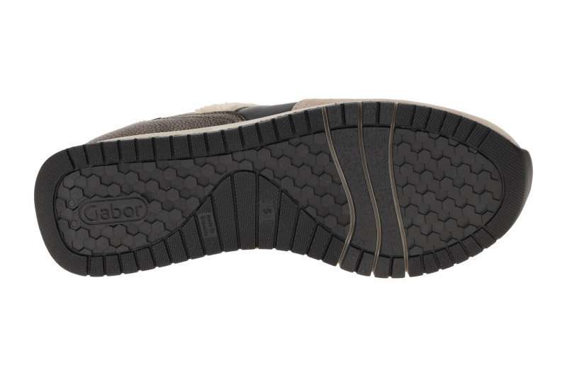 Gabor comfort Sneaker Schuhe beige creme Fell 76.445.61