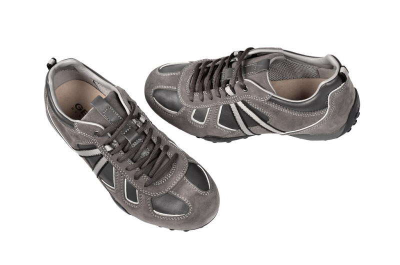 Geox Snake Y Schuhe in dove grau - U3207Y