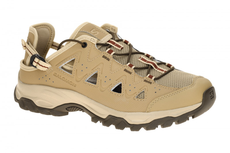 Salomon Alhama Schuhe beige gelocht 477865