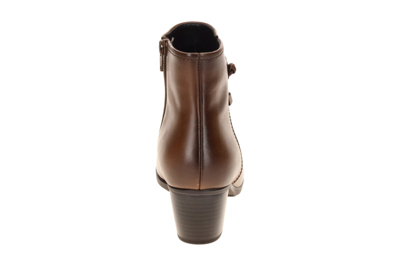 Gabor Stiefelette braun Glattleder Lederband 8029.01.001