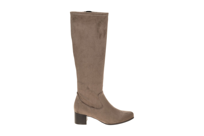Caprice Lang Schaftstiefel braun cafe Stretch 25507