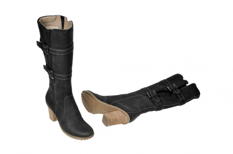 Ecco Poznan Stiefel in schwarz Warmfutter 35731302001