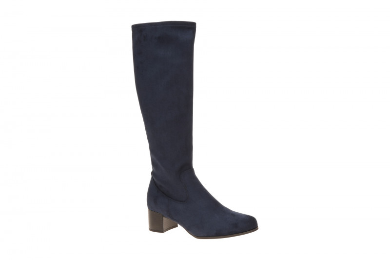 Caprice Lang Schaftstiefel blau navy Stretch 25507
