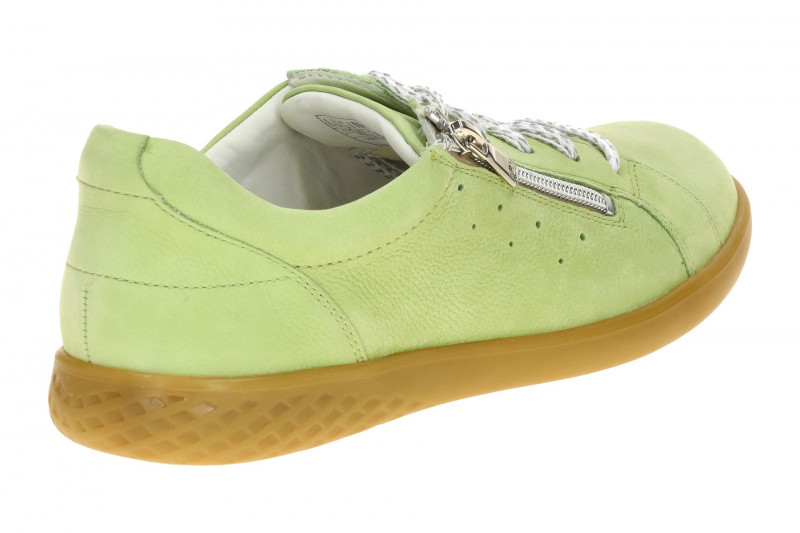 Waldläufer Cloe Schuhe grün Lime Nubuck H-Weite 947001