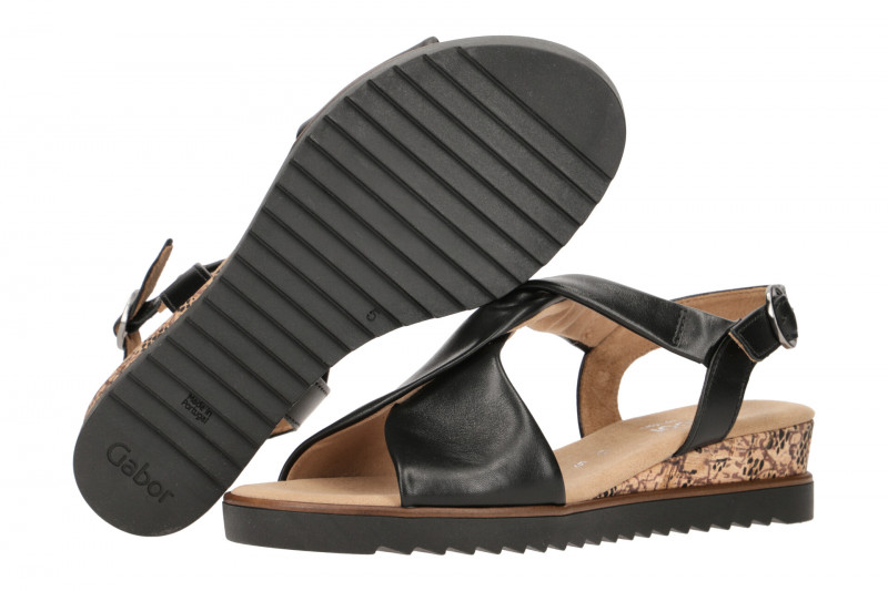 Gabor Genua Sandale schwarz 62.751.27