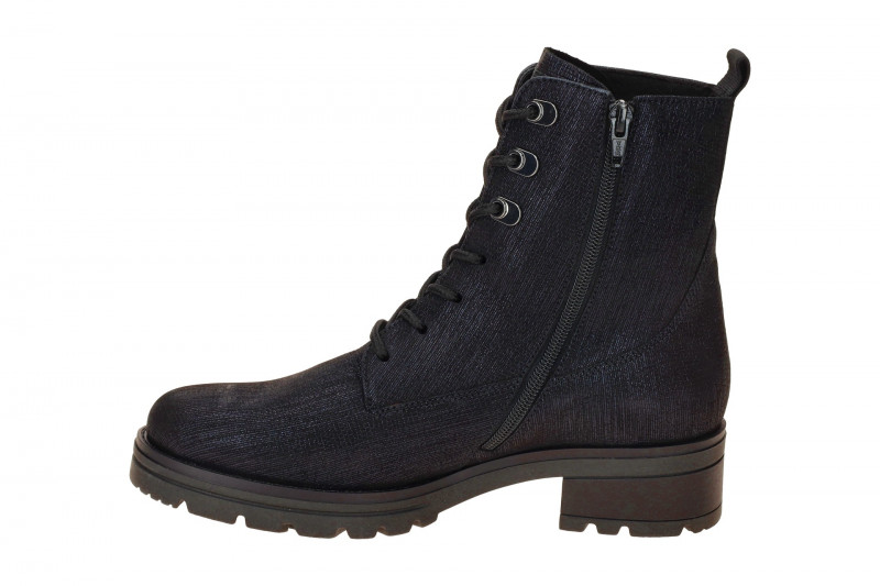Gabor Comfort Stiefelette blau schwarz Schimmer 72.786.86