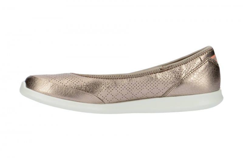 Ecco Sense Ballerina grau metallic