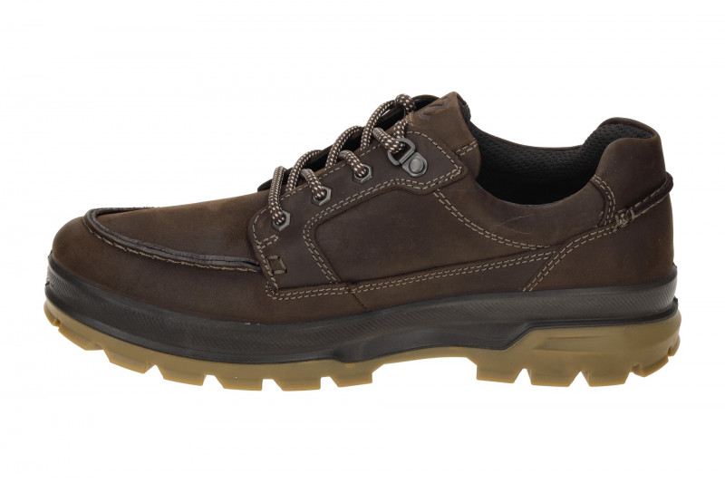 Ecco Rugged Track Schuhe braun Mokassin wasserdicht