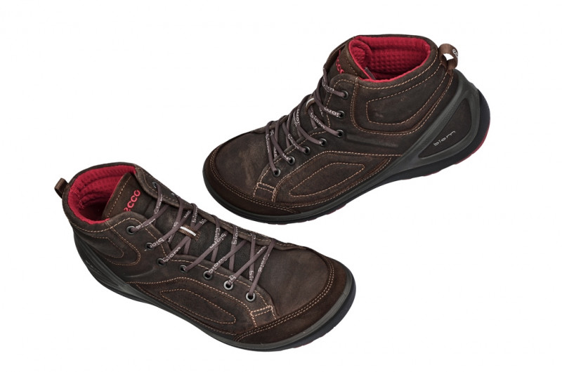 Ecco Biom Grip 1.2 Lace Schuhe in dunkelbraun Boots